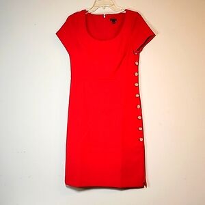 Ann Taylor Scoop neck Cap sleeve Dress Size 6 NEVER WORN